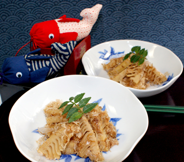 新タケノコの土佐煮 新タケノコの土佐煮