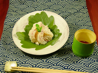 鯛の小付け鱠 鯛の小付け鱠